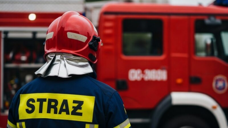 Noworoczne podziękowania strażaków z Bytomia Odrzańskiego za wsparcie w 2025 roku