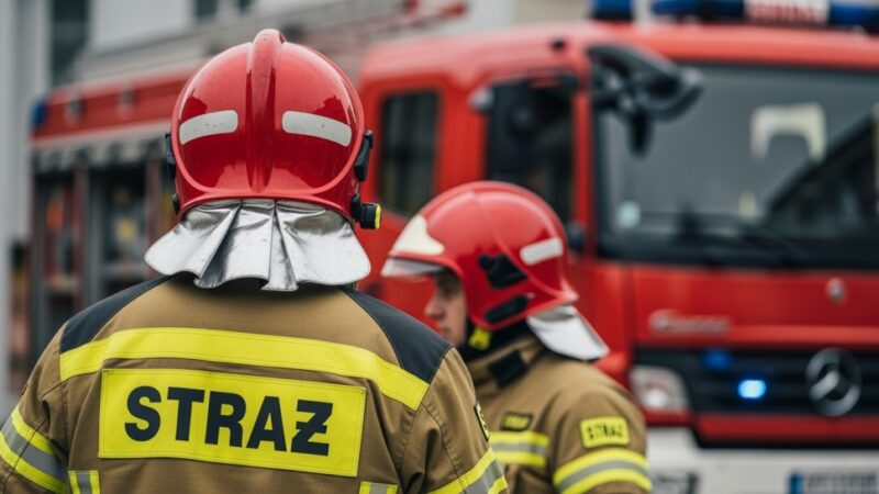 Wigilia w ogniu: strażacy na pierwszej linii frontu