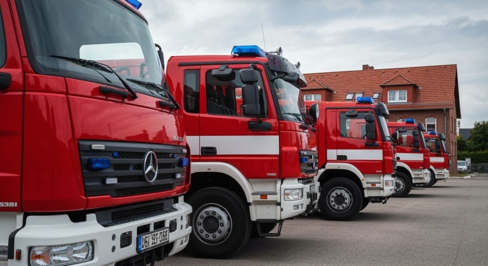 Otyń w nowym świetle: straż pożarna łączy tradycję z nowoczesnością