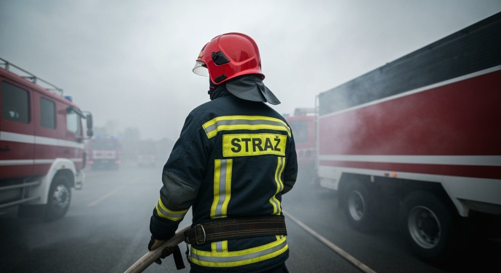 Pożar w Królikowicach: strażacy w akcji!