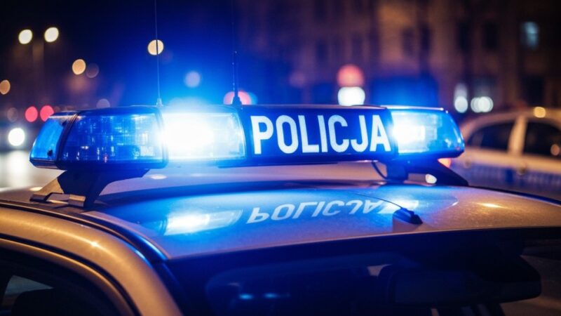 Pijana kierująca z niemal dwoma promilami spowodowała wypadek drogowy