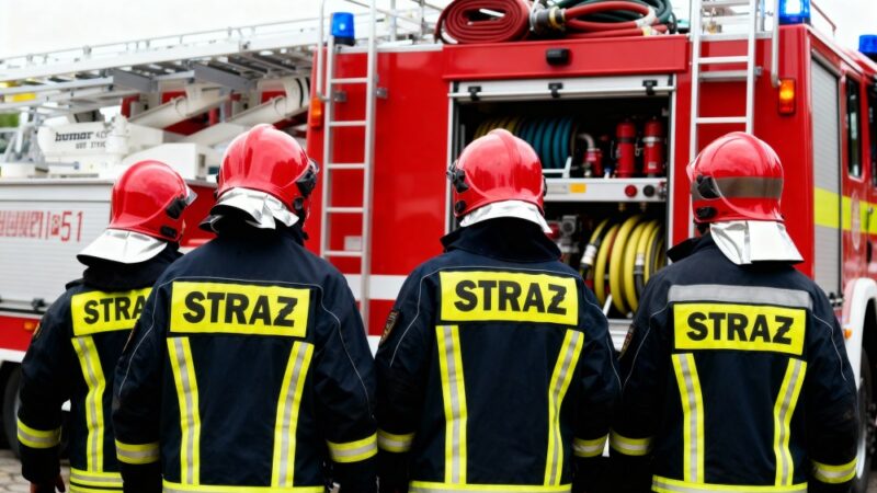 Adam i Agnieszka nowymi naczelnymi OSP Nowe Miasteczko po ukończeniu szkolenia!