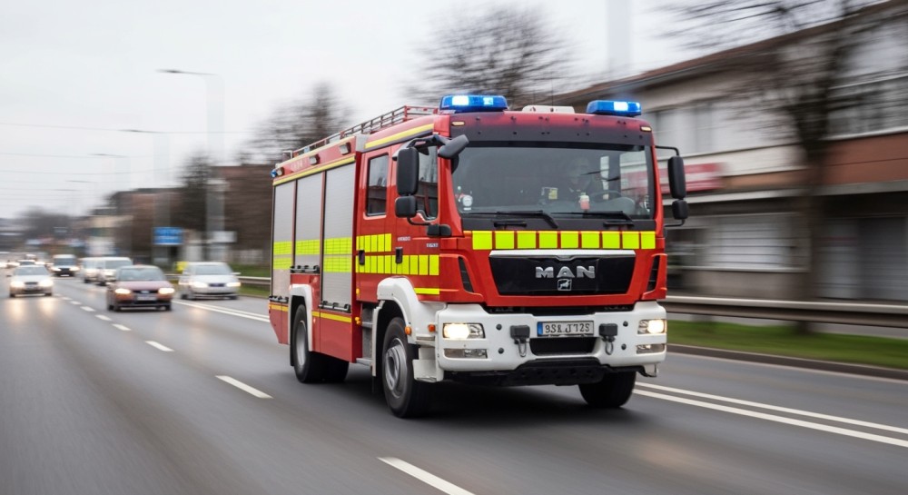 Pożar w Królikowicach: strażacy w akcji