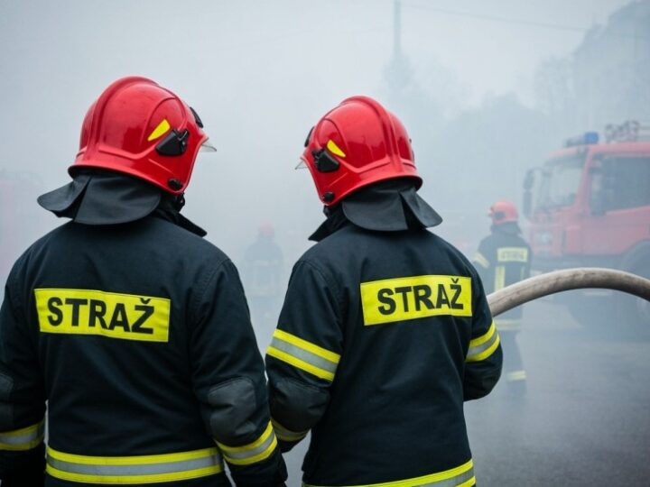 Pożar w Bytomiu Odrzańskim: Służby gaszą przypaloną potrawę