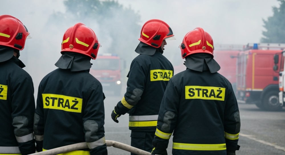 Pożar nieużytków w Bytomiu Odrzańskim: Interwencja straży pożarnej