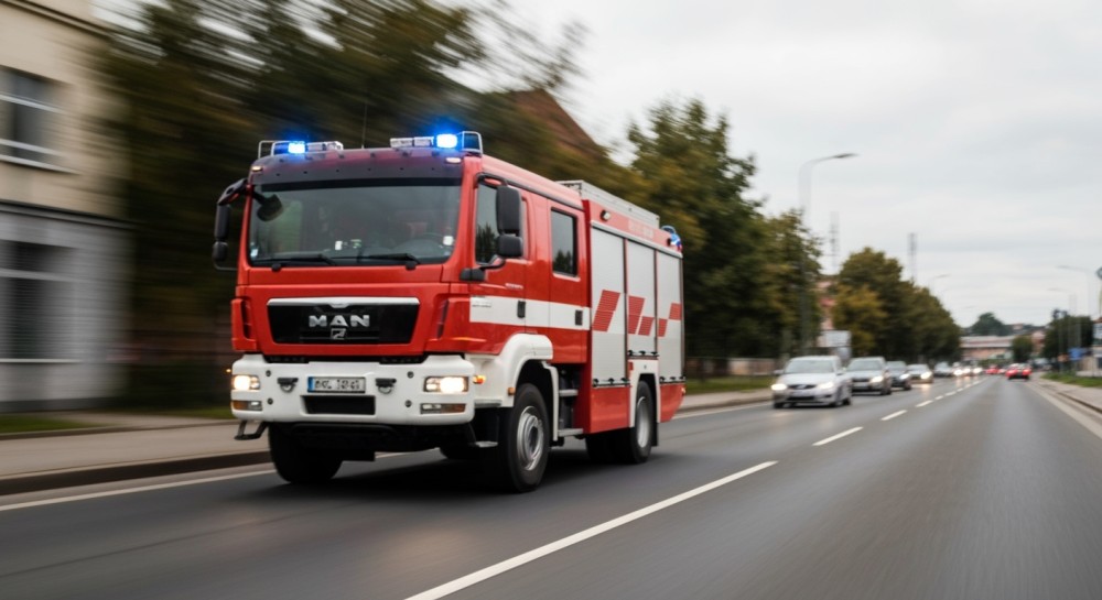 Pożar traw w Bytomiu Odrzańskim: Służby walczą z ogniem