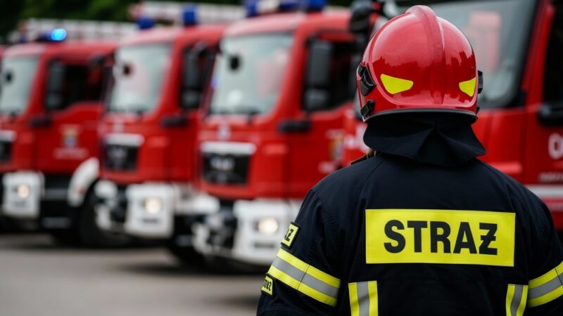 Alarm dymowy w Bodzowie: działania służb ratunkowych