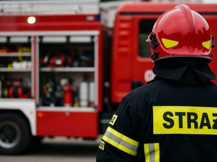 Gazowy alarm w Drogomilu: Służby w akcji