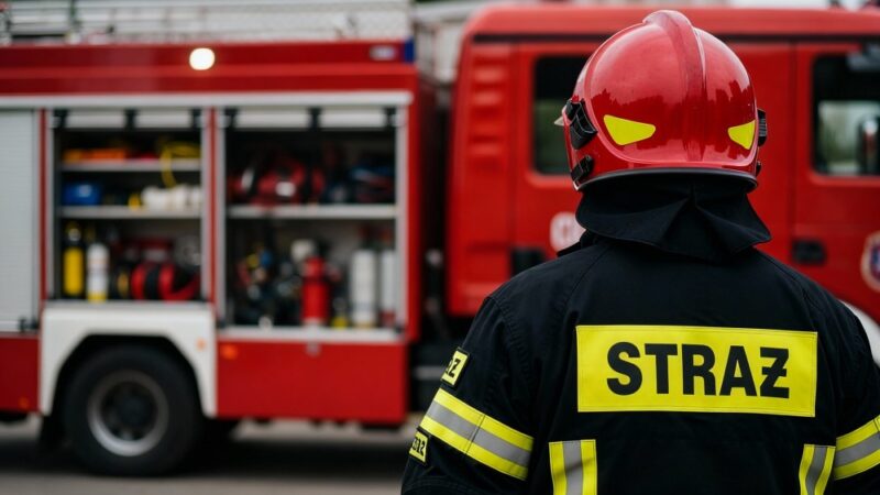 Gazowy alarm w Drogomilu: Służby w akcji