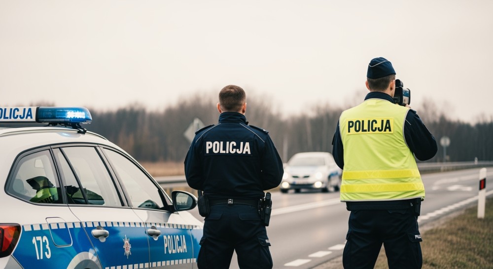 Dożywotni zakaz nie powstrzymał kierowcy przed wypadkiem w rowie