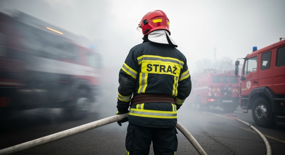 Pożar na Bytomskich Błoniach: Straż Pożarna w Akcji