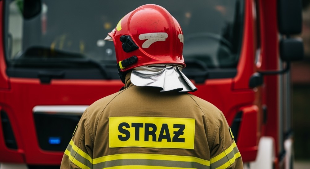 Interwencja straży pożarnej w Bytomiu Odrzańskim z powodu owadów błonkoskrzydłych