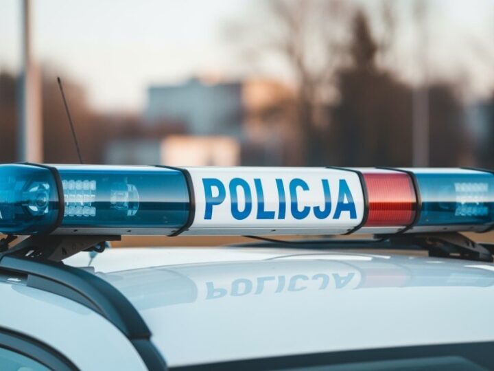 Strażacy składają życzenia z okazji Święta Policji w Nowej Soli