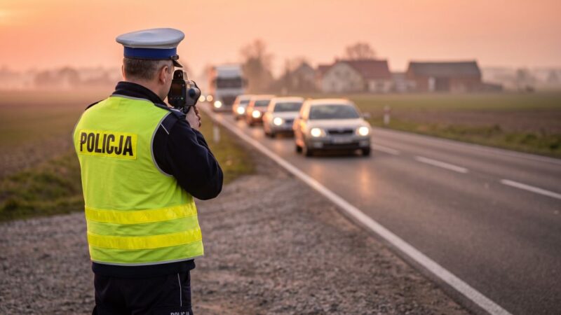 35-latek złamał sądowy zakaz i znak drogowy. Grozi mu więzienie i dożywotni zakaz jazdy