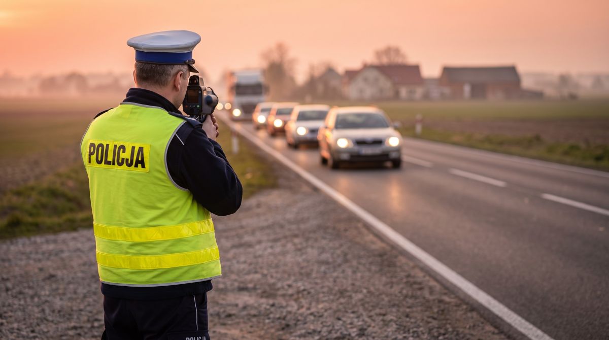 35-latek złamał sądowy zakaz i znak drogowy. Grozi mu więzienie i dożywotni zakaz jazdy